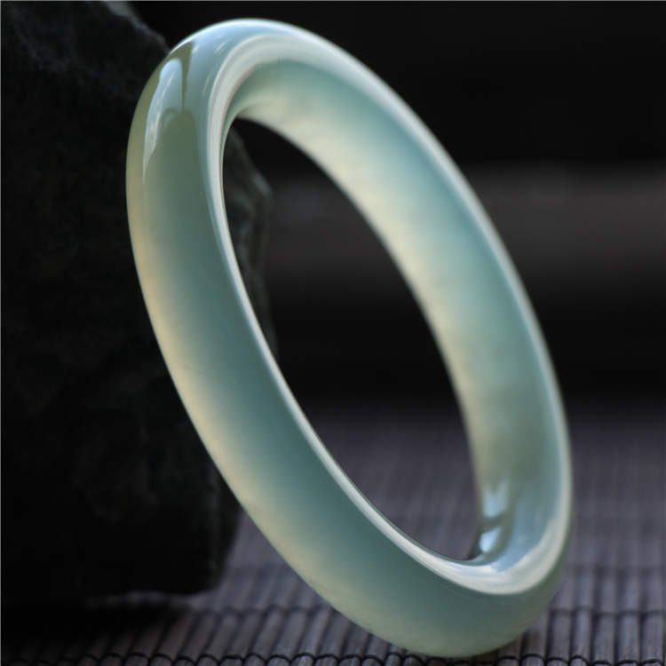 Chinese Jade Bangle Bracelets (1 of 2)
