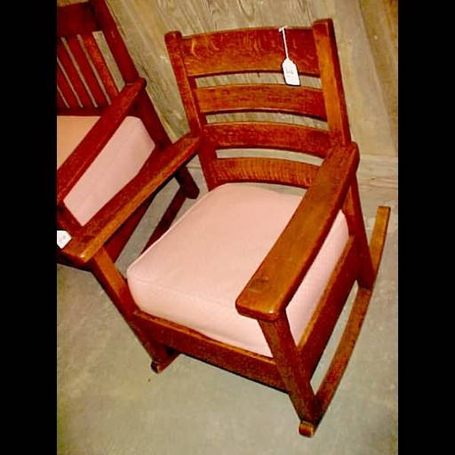 Arts And Craft Oak Charles Limbert Rocker