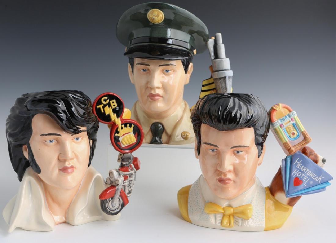 3 ELVIS BY ROYAL DOULTON MUGS (1 of 5)