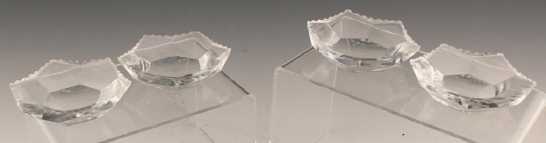 SET OF 4 LALIQUE FRANCE SMALL DISHES (1 of 4)