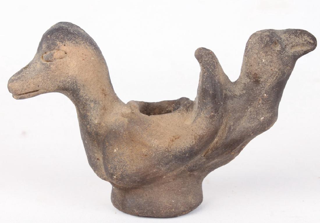 POTTERY BIRD PIPE (1 of 3)