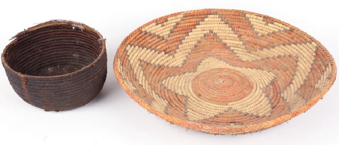 2 NAVAJO & PAPAGO BASKETS (1 of 3)