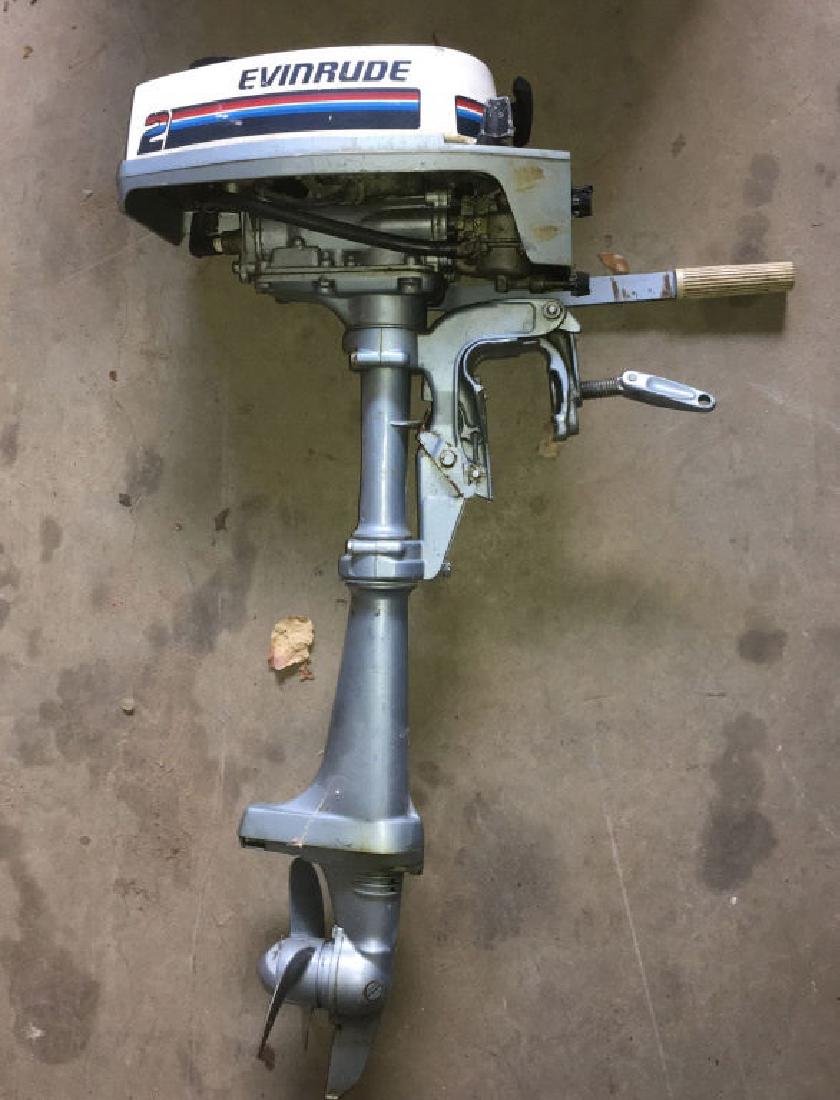 EVINRUDE OUTBOARD BOAT MOTOR MODEL 2802R VINTAGE Apr 14, 2017