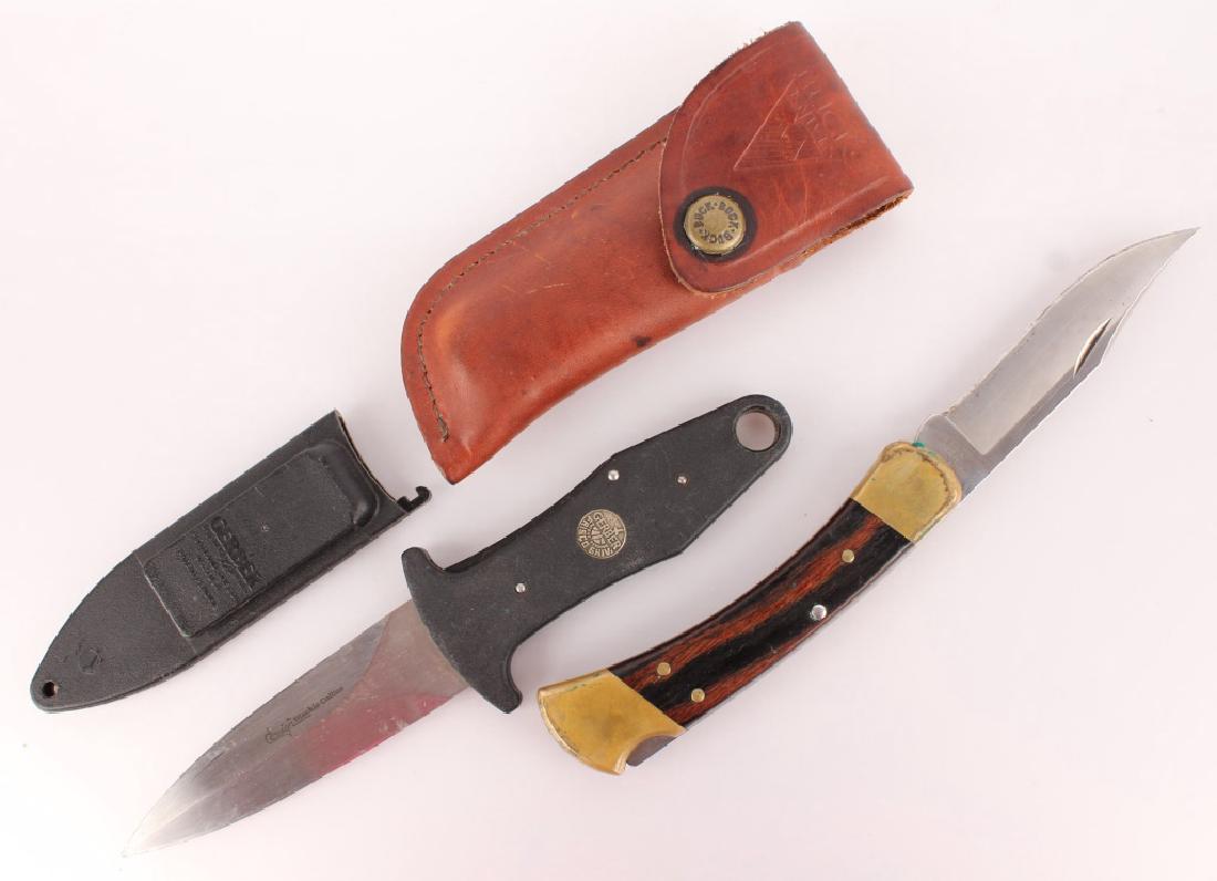 GERBER DAGGER & BUCK POCKET KNFE (1 of 3)