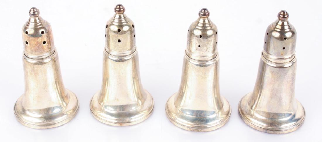 EMPIRE STERLING SILVER SALT & PEPPER SHAKER SET (1 of 4)