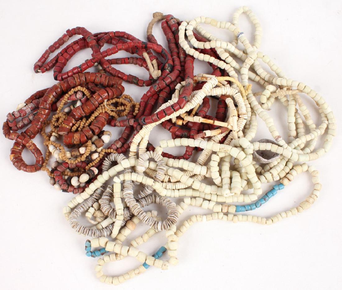 MIXED SHELL & STONE BEAD STRANDS (1 of 4)