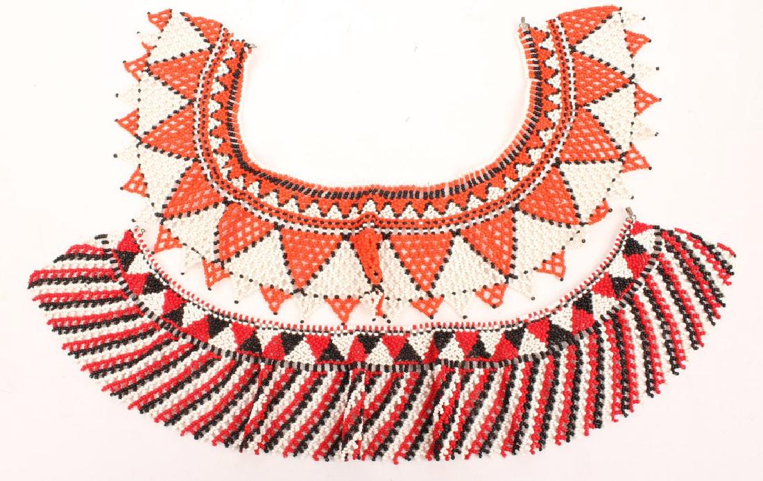 NATIVE AMERICAN BEADWORK COLLARS (1 of 4)