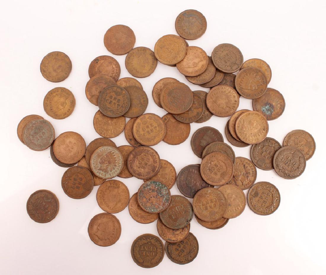 200.8 GRAMS OF INDIAN HEAD PENNIES (1 of 5)