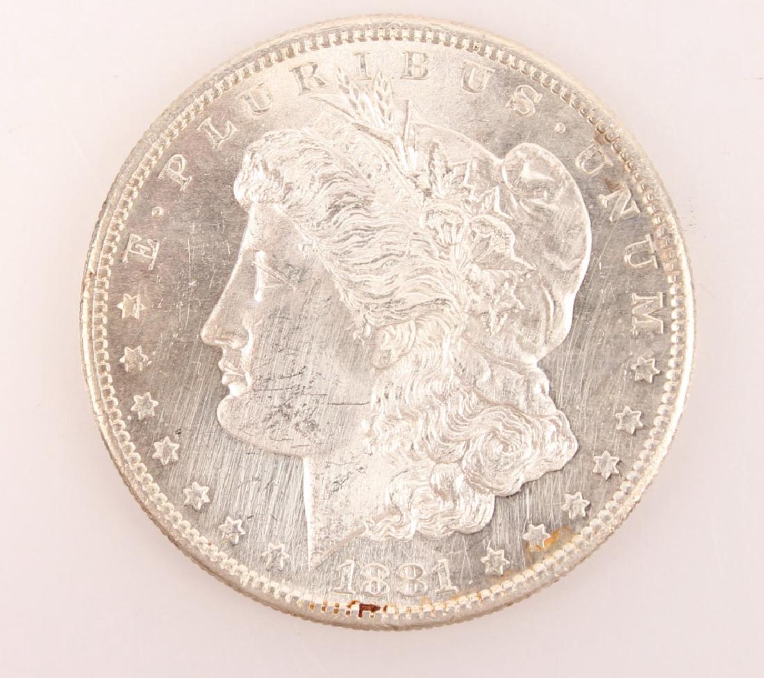 1881 SAN FRANCISCO MORGAN SILVER DOLLAR HIGH GRADE (1 of 2)