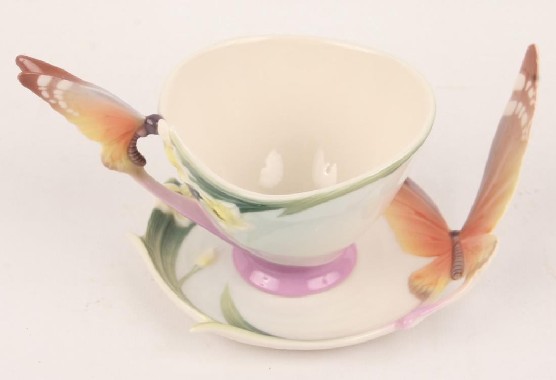 FRANZ BUTTERFLY CUP AND SAUCER (1 of 3)