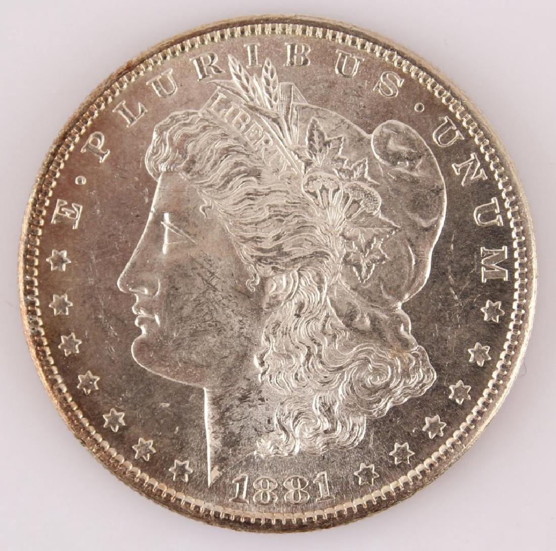 1881 SAN FRANCISCO MORGAN SILVER DOLLAR HIGH GRADE (1 of 2)