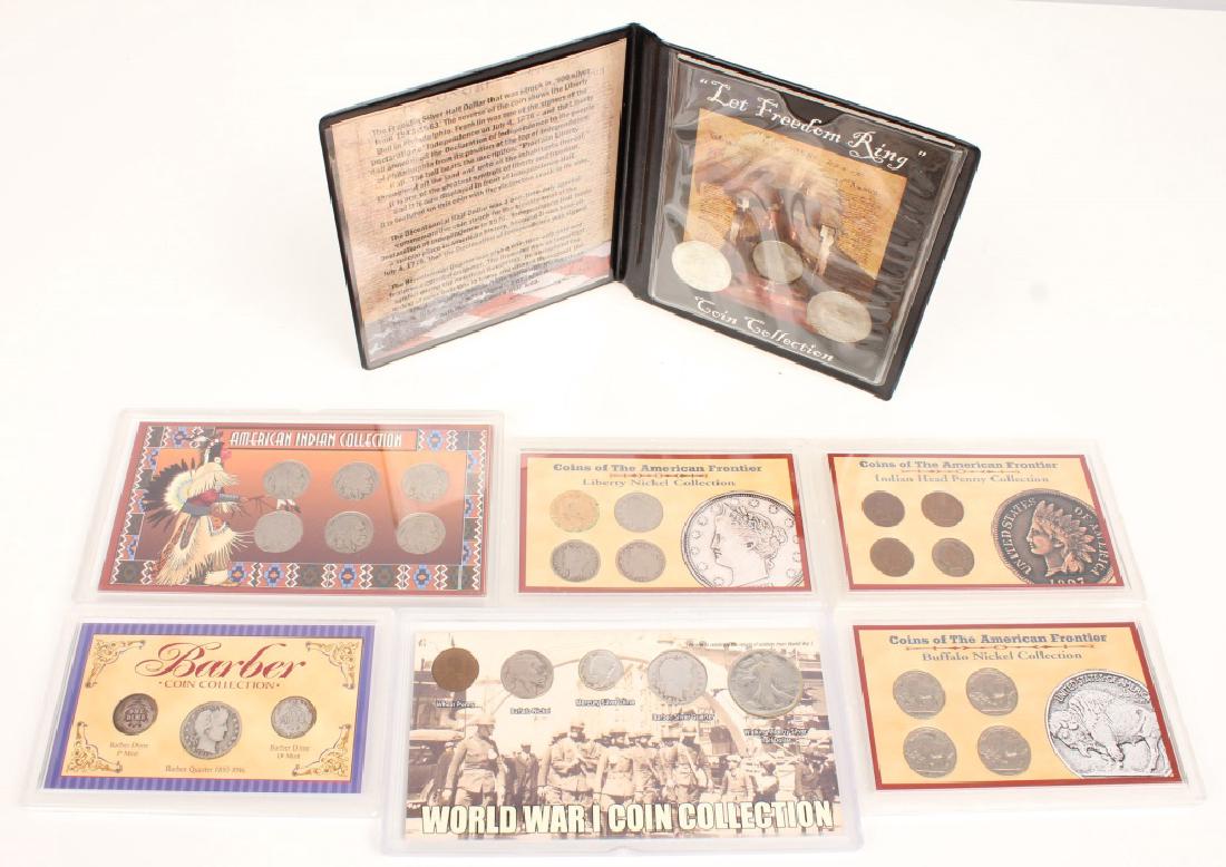7 UNITED STATES COIN COLLECTIONS SILVER ETC. (1 of 4)