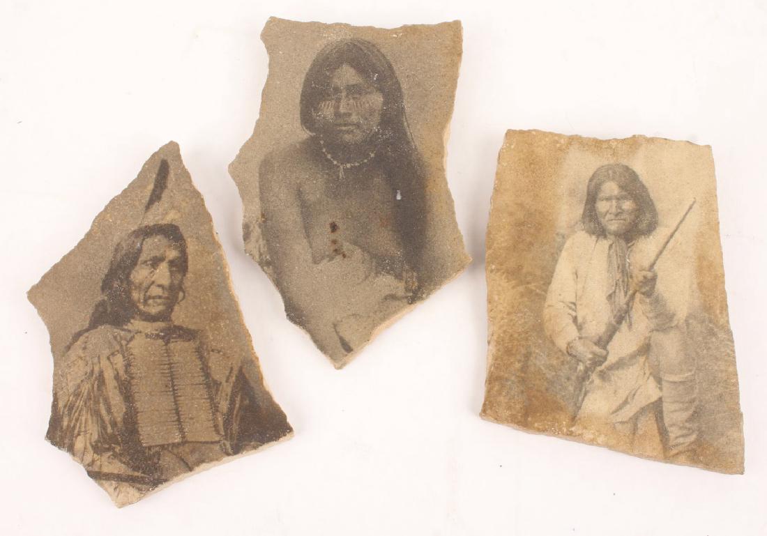 3 NATIVE AMERICAN LITHOGRAPHS TO STONE (1 of 3)