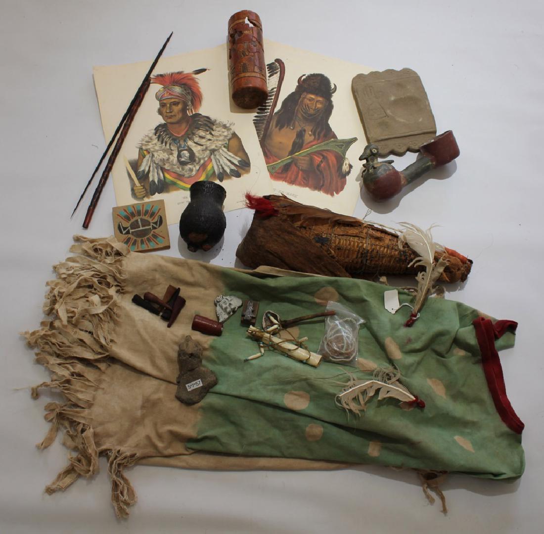 LARGE LOT OF NATIVE AMERICAN / PRE COLUMBIAN ITEMS (1 of 4)