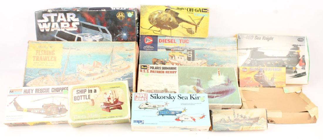 10 HELICOPTER & SHIP MODEL KITS PYRO MONOGRAM (1 of 7)