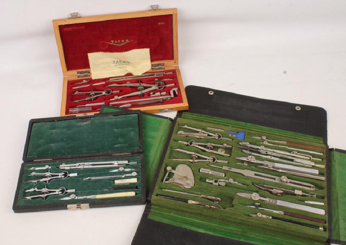 3 SETS OF DRAFTING TOOLS (1 of 4)