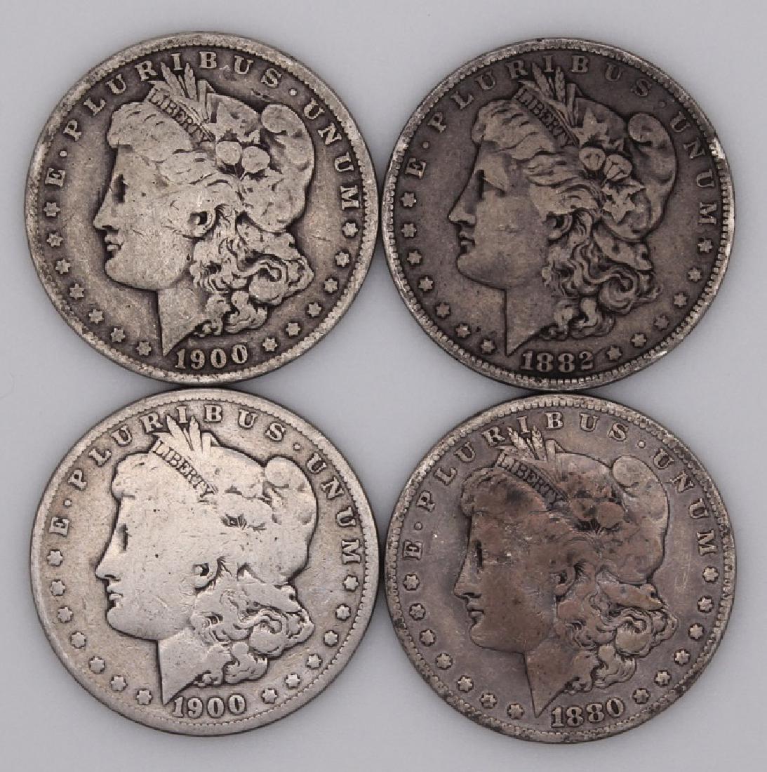 4 NEW ORLEANS MINT MORGAN SILVER DOLLARS (1 of 2)