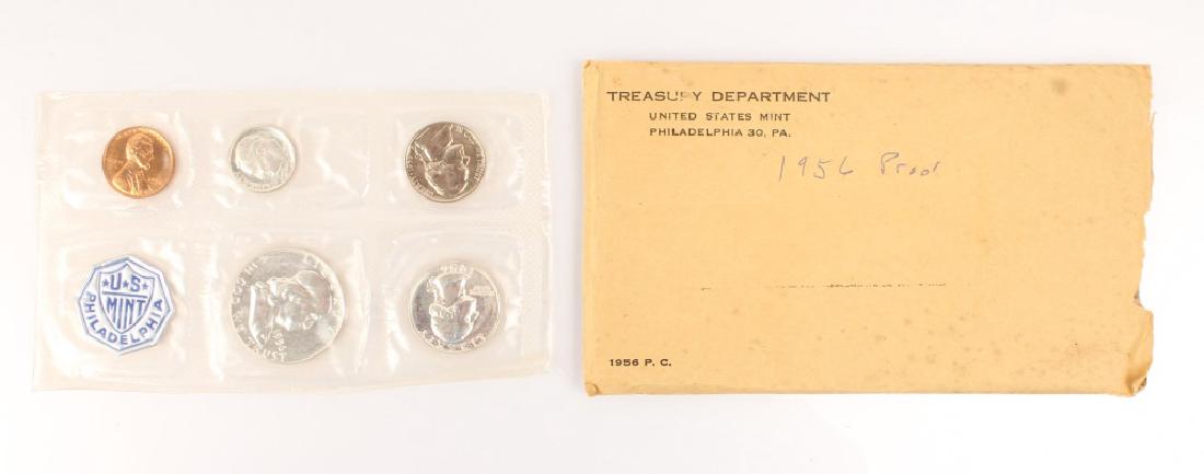 1956 UNITED STATES MINT SILVER PROOF SET (1 of 3)
