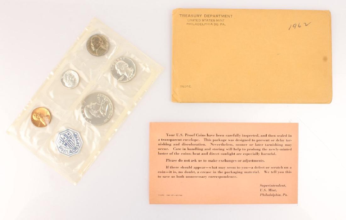 1962 UNITED STATES MINT SILVER PROOF SET (1 of 2)