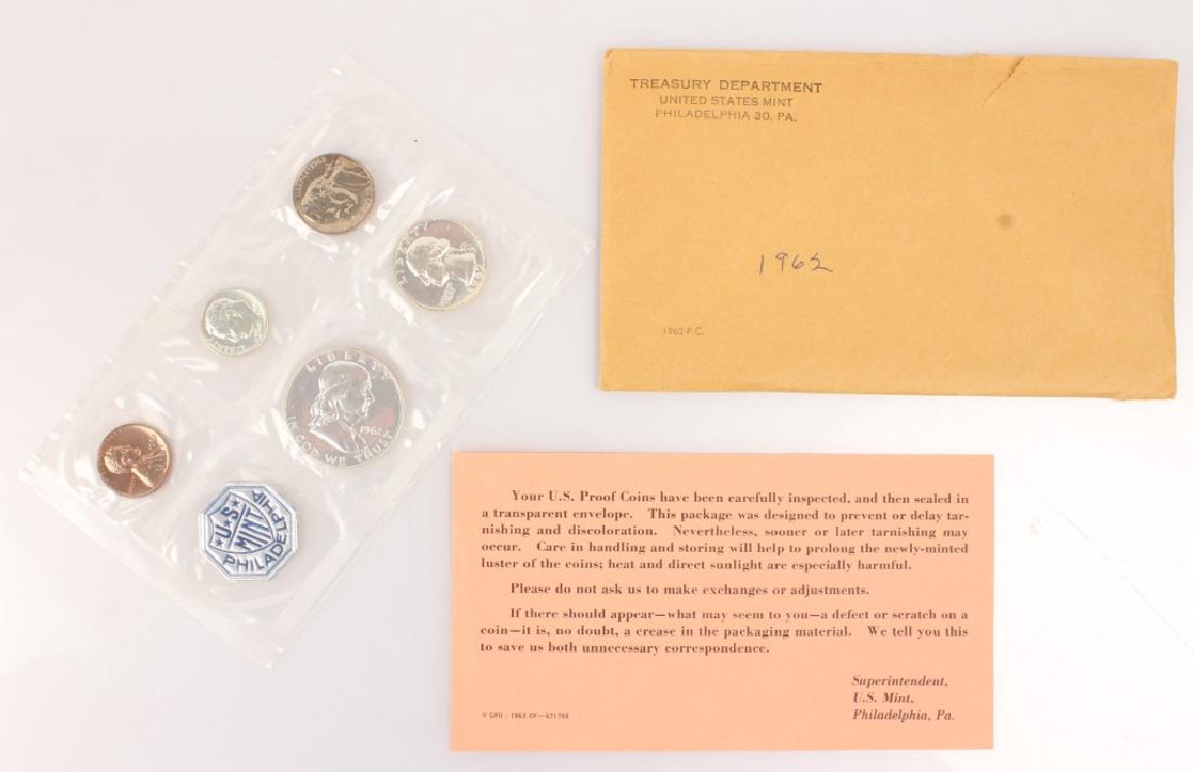 1962 UNITED STATES MINT SILVER PROOF SET (1 of 2)
