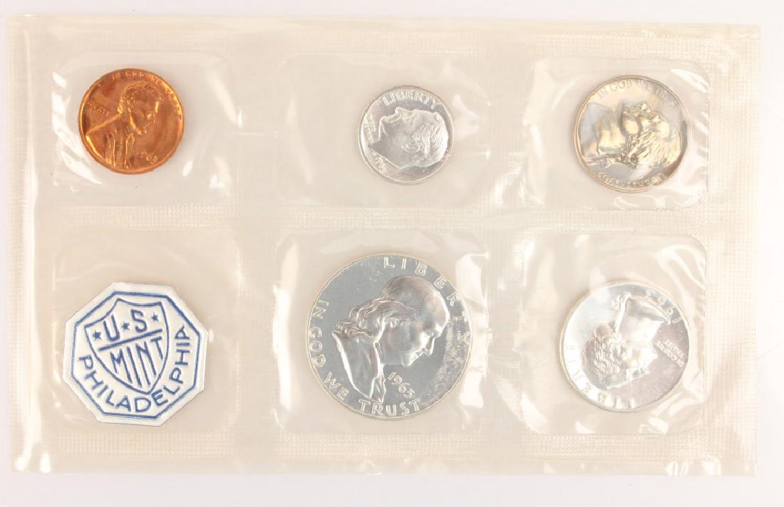 1963 UNITED STATES MINT SILVER PROOF SET (1 of 2)
