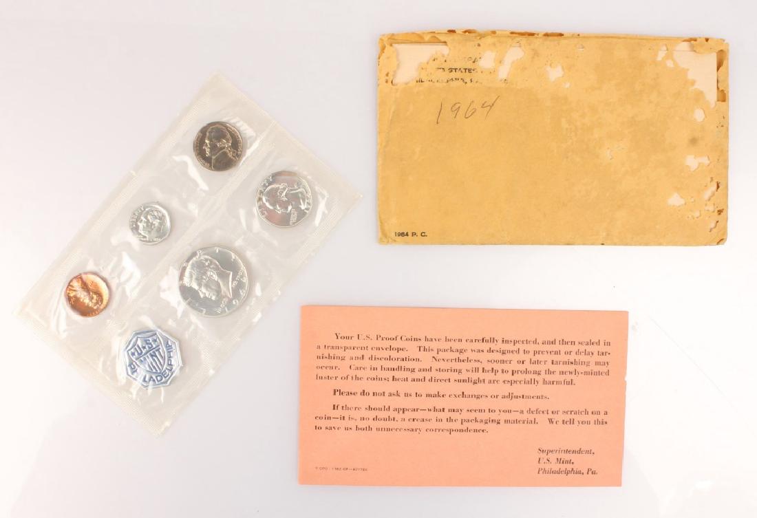 1964 UNITED STATES MINT SILVER PROOF SET (1 of 2)