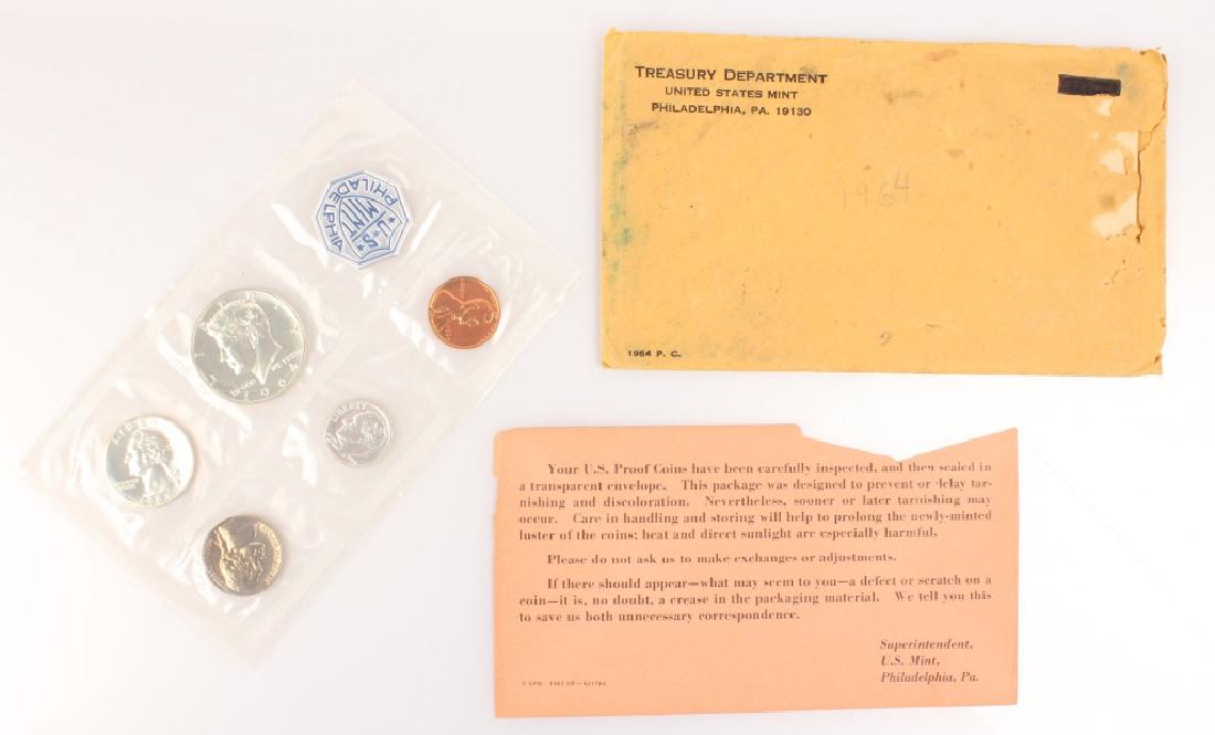 1964 UNITED STATES MINT SILVER PROOF SET (1 of 2)