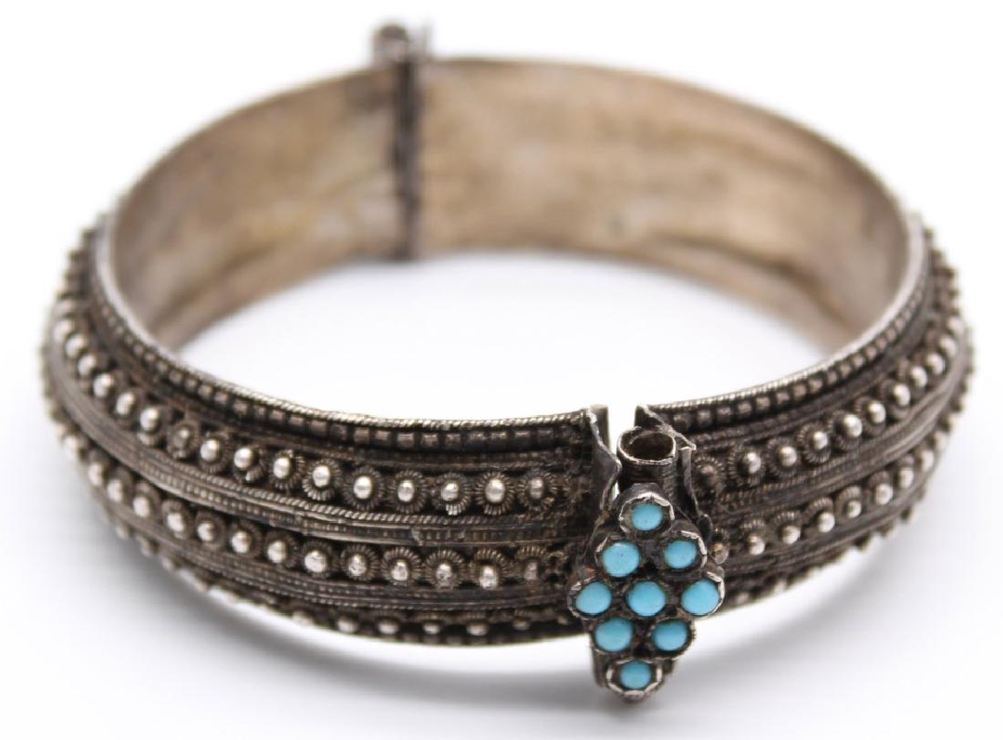 SILVER BEDOUIN BEADWORK BRACELET (1 of 5)
