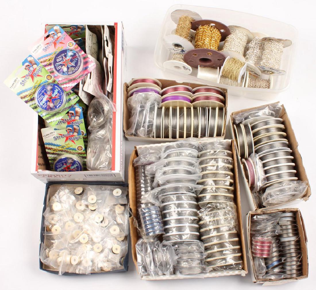 BULK JEWELRY MAKING SUPPLIES - WIRE CHAINS & MORE (1 of 7)