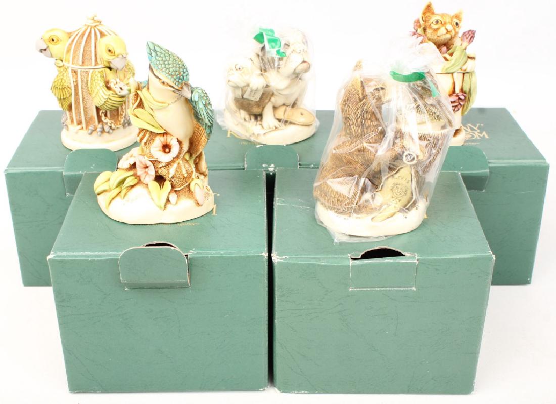 5 HARMONY KINGDOM TRINKET BOX FIGURINES (1 of 6)