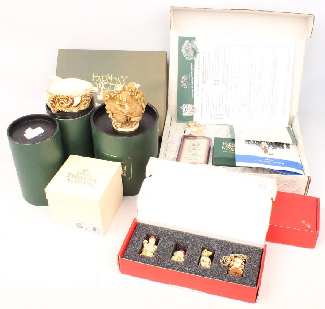 9 HARMONY KINGDOM TRINKET BOX FIGURINES (1 of 6)