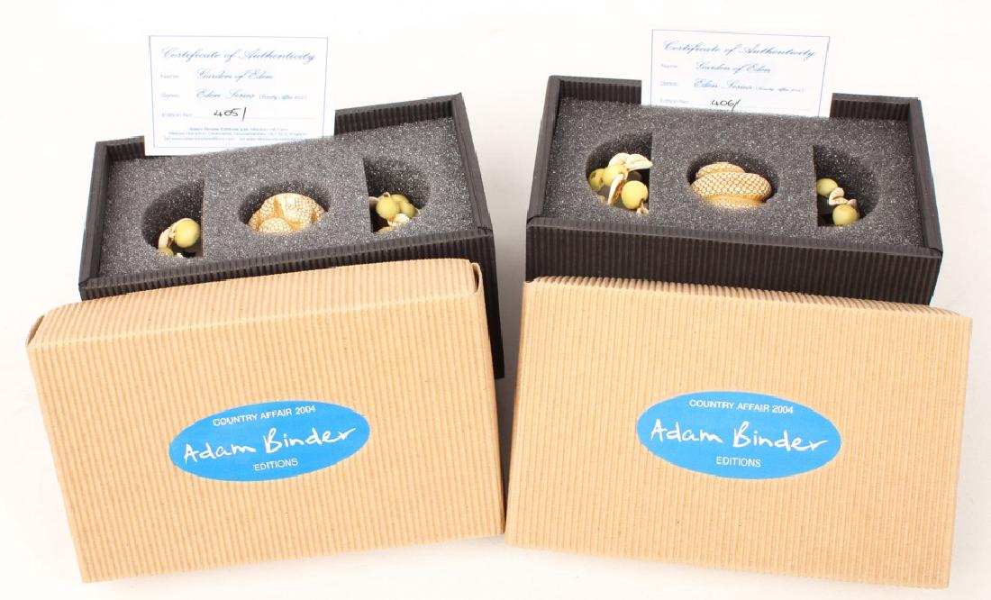 2 ADAM BINDER GARDEN OF EDEN SERIES FIGURINES (1 of 3)
