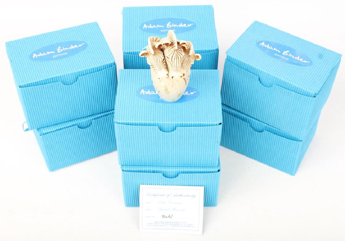 8 ADAM BINDER ZEBRA CROSSING EDEN SERIES FIGURINES (1 of 3)