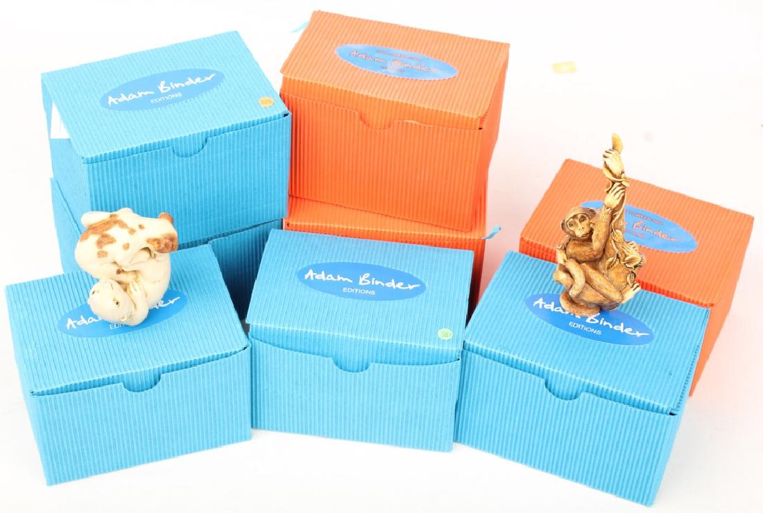 8 ADAM BINDER "LET'S PLAY" SERIES FIGURINES (1 of 3)