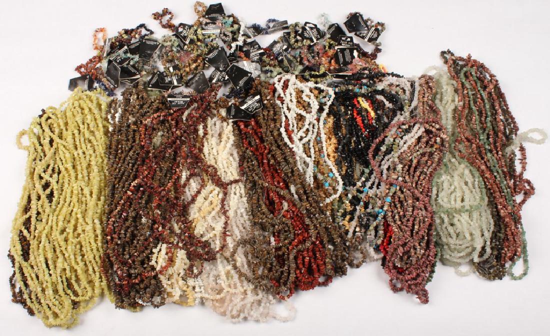 JEWELRY MAKING SEMI PRECIOUS STONE BEADS 32 LBS (1 of 10)