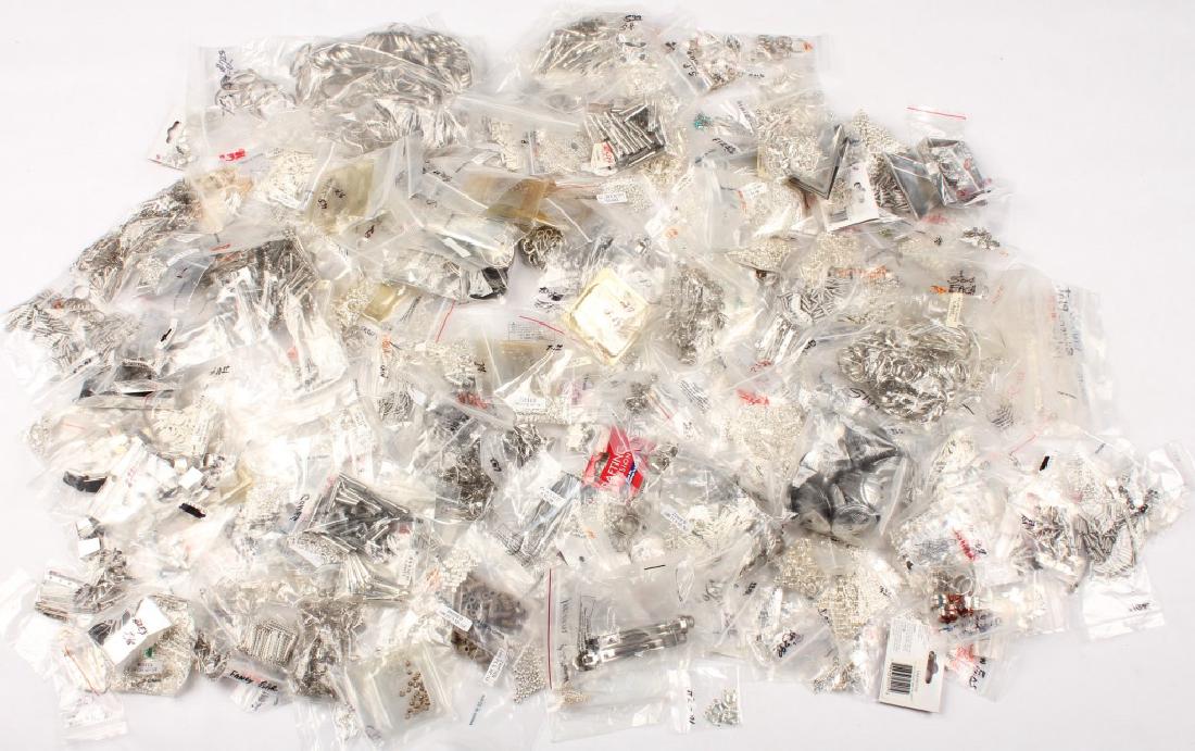 ASSORTED SILVER PLATED FINDINGS 18 LB (1 of 11)