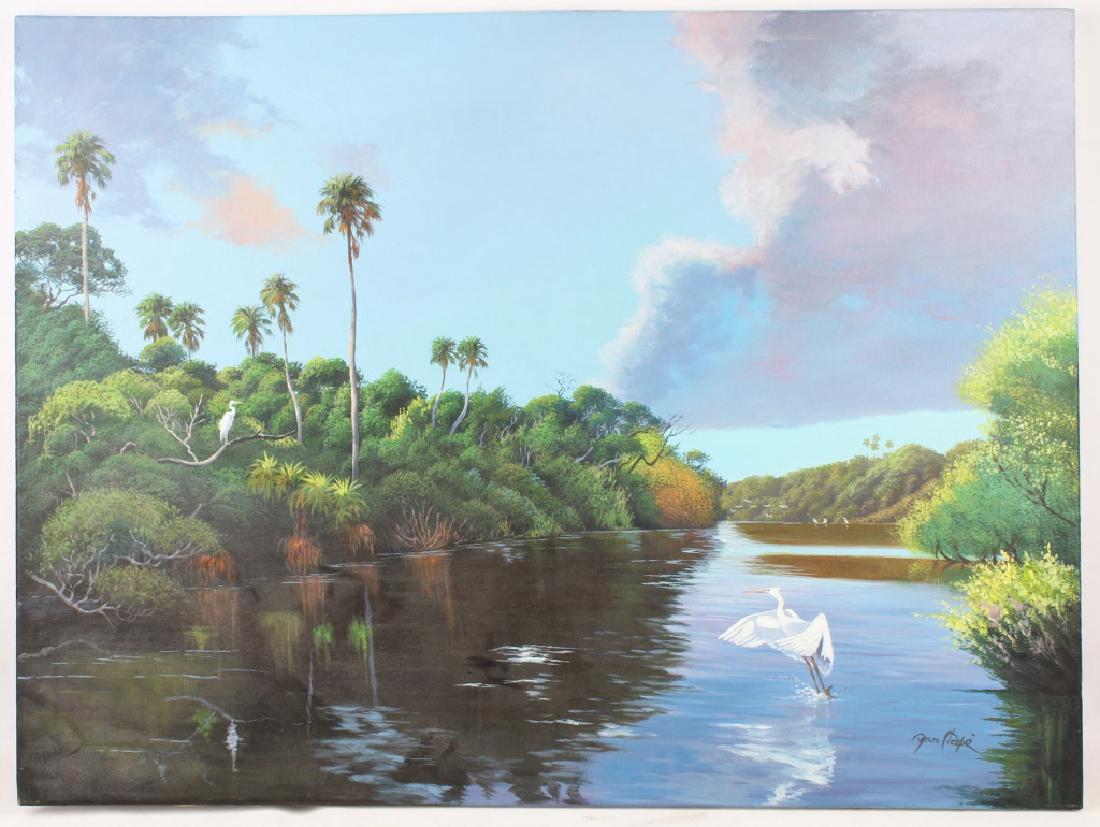 JUAN MAPE OIL ON CANVAS WETLAND (1 of 4)