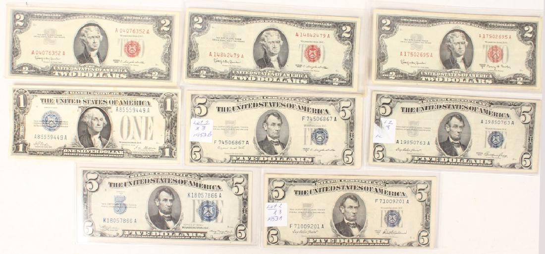 $27.00 FACE VALUE UNITED STATES CURRENCY 1928-1963 (1 of 5)