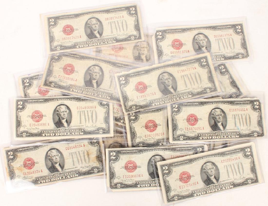(20) $2.00 UNITED STATES 1928 RED SEAL NOTES (1 of 5)