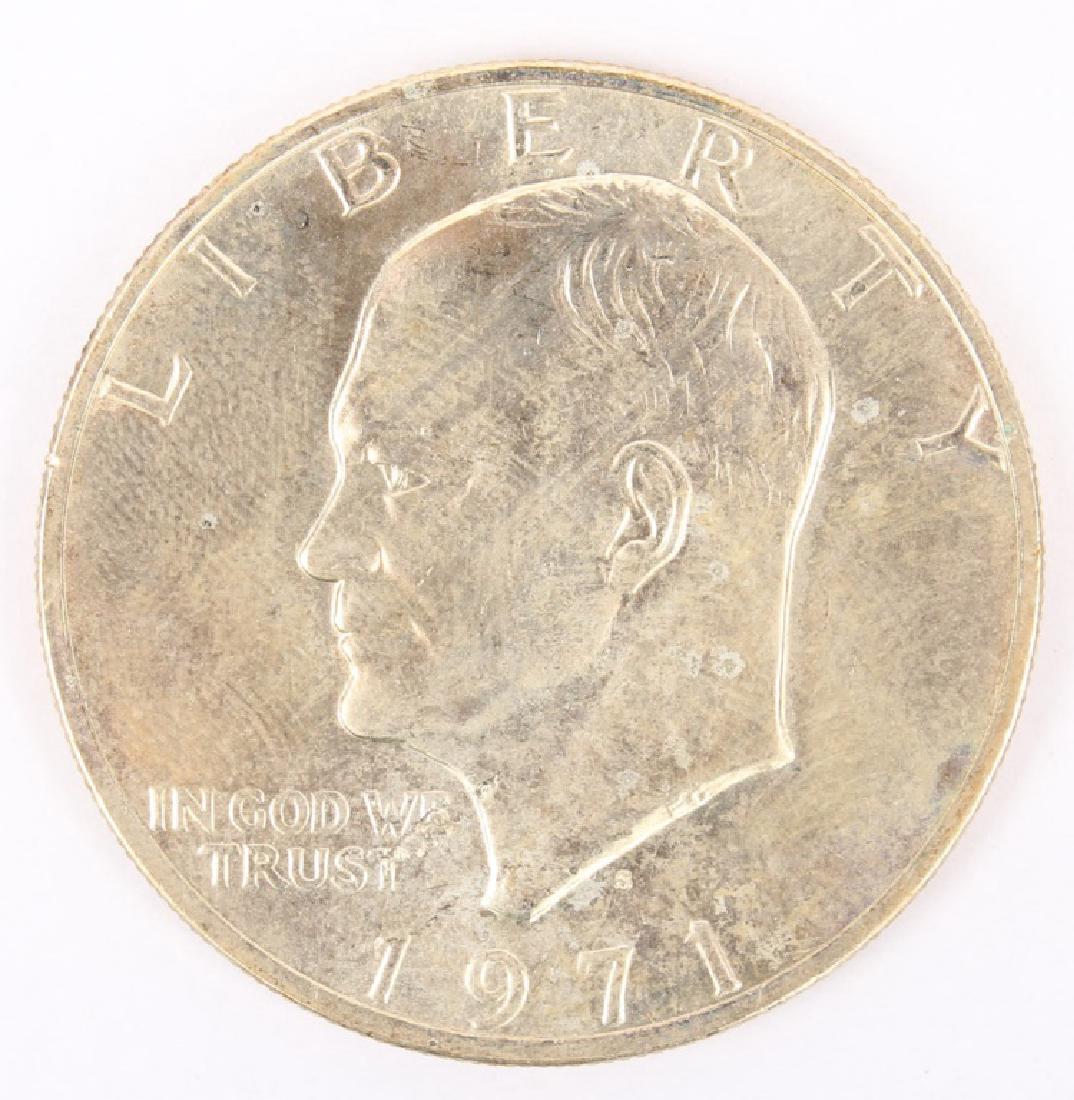 1971 SAN FRANCISCO EISENHOWER 40% SILVER DOLLAR (1 of 2)