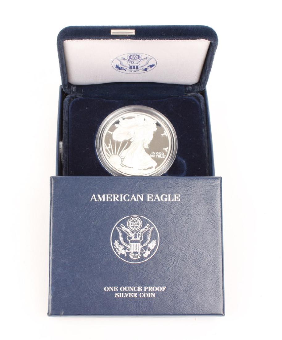 PROOF U.S. ONE OUNCE 2007 AMERICAN SILVER EAGLE (1 of 3)