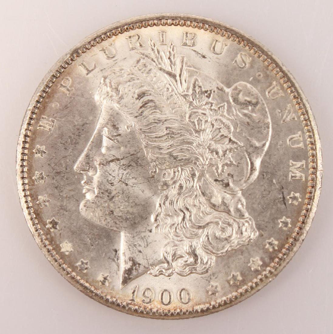 1900 PHILADELPHIA MORGAN SILVER DOLLAR HIGH GRADE (1 of 2)