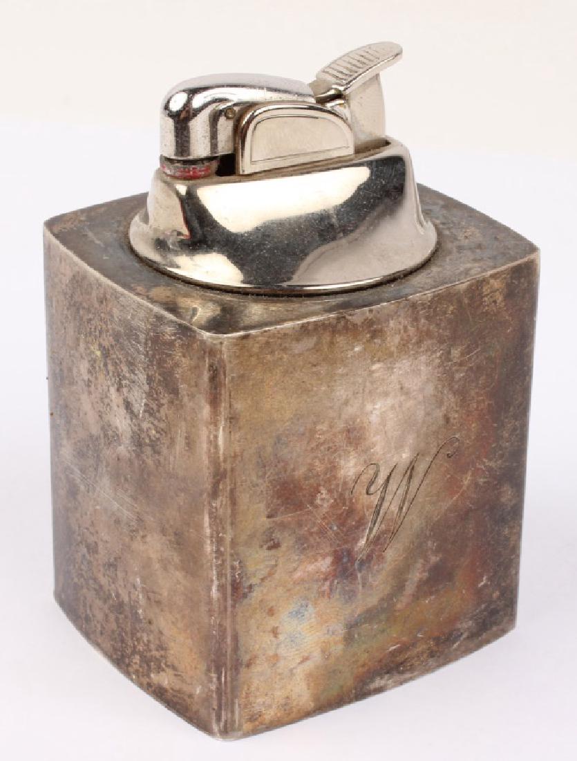 STERLING SILVER TABLE LIGHTER MARKED HANDMADE (1 of 3)