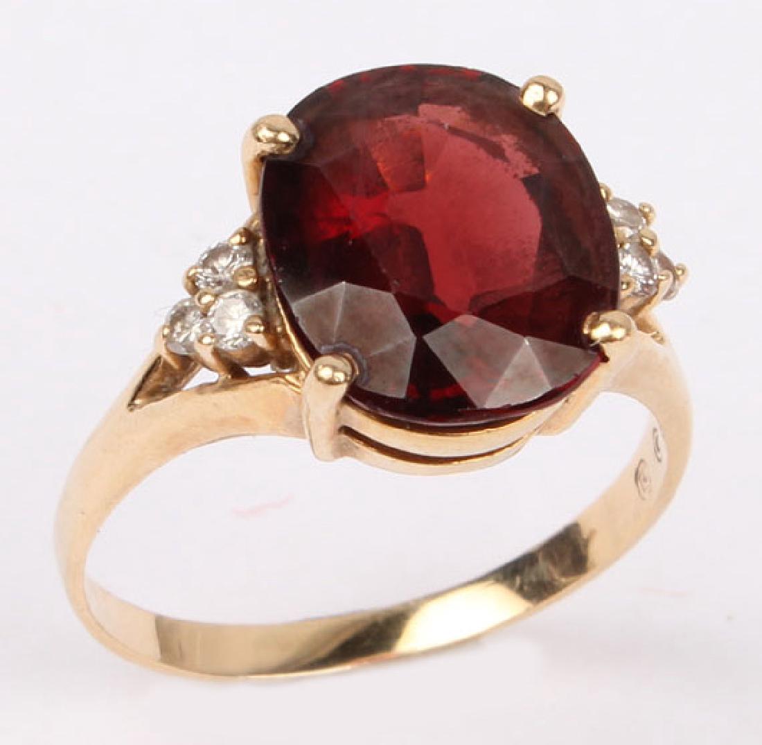 LADIES 14K YELLOW GOLD DIAMOND FASHION RING Aug 09, 2017 Florida Estate Sales Inc. in FL