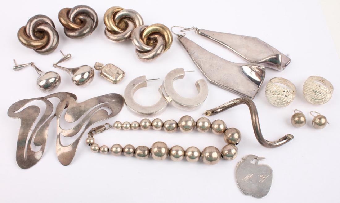 MIXED LADIES STERLING SILVER JEWELRY (1 of 4)