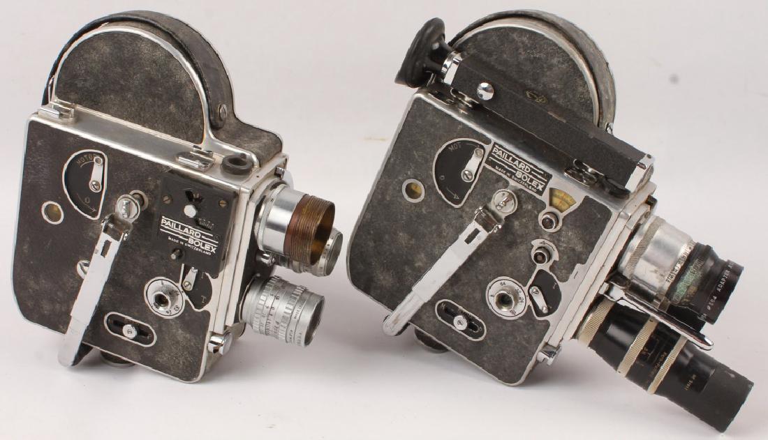 2 20TH CENTURY PAILLARD BOLEX FILM MOVIE CAMERAS (1 of 3)