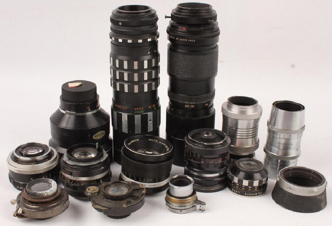MIXED 20TH CENTURY FILM CAMERA LENS & PARTS (1 of 4)