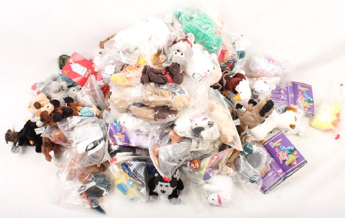 LARGE LOT OF MOSTLY TY BEANIE BABIES (1 of 6)