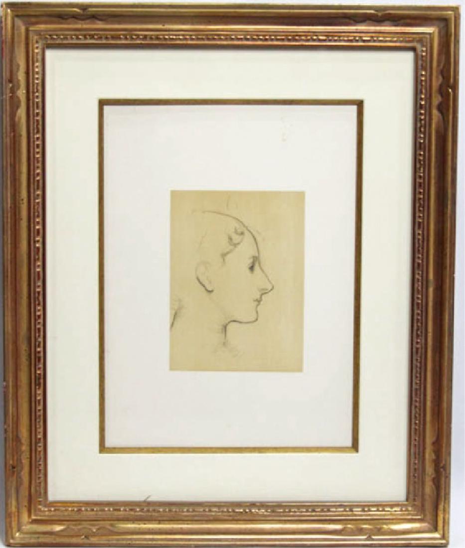 PORTRAIT STUDY PRINT JOHN SINGER SARGENT (1 of 2)