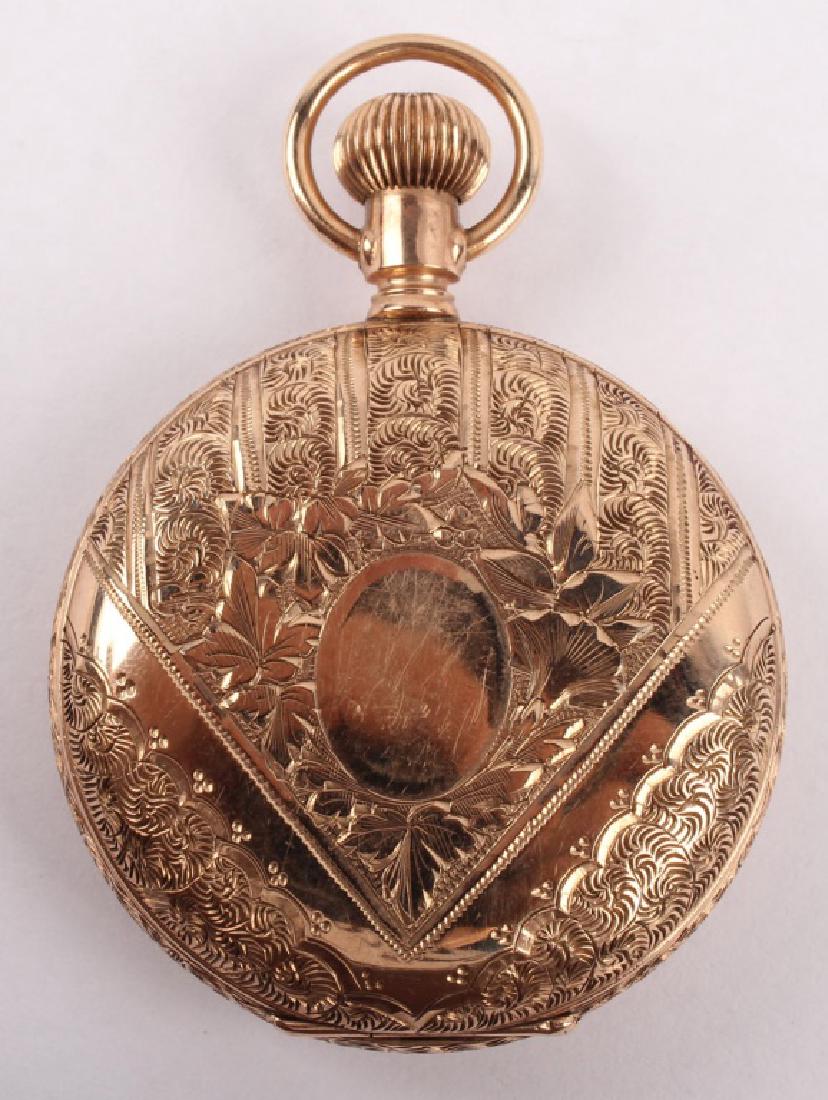 AMERICAN WALTHAM GOLD FILLED POCKET WATCH (1 of 7)